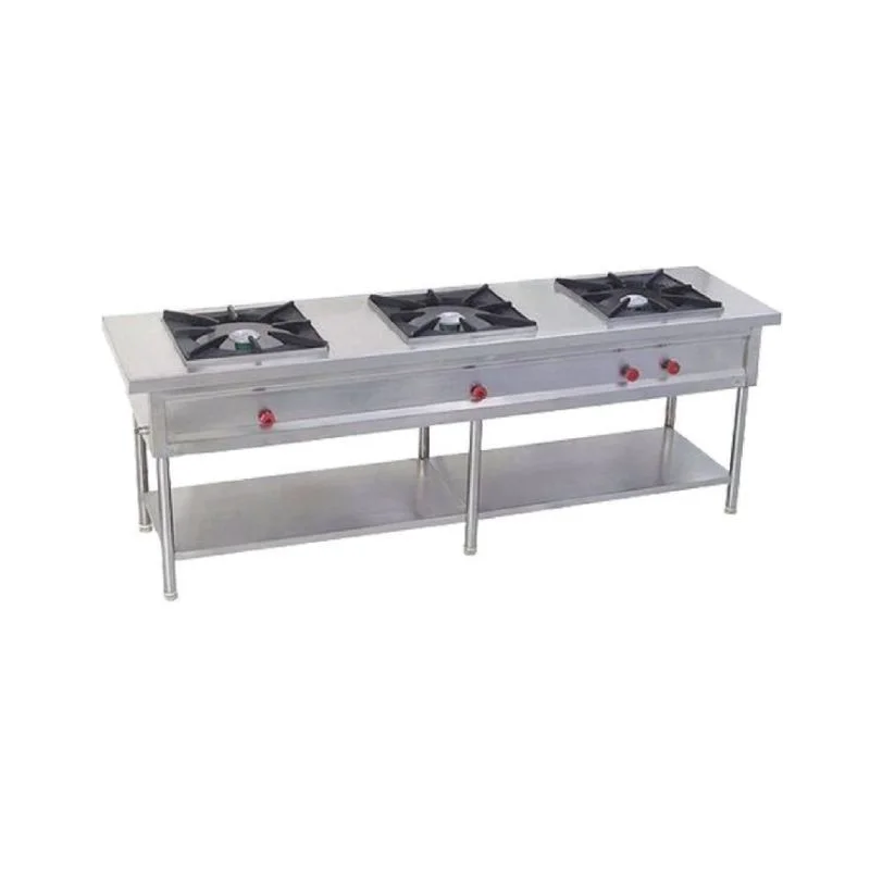 Three burner