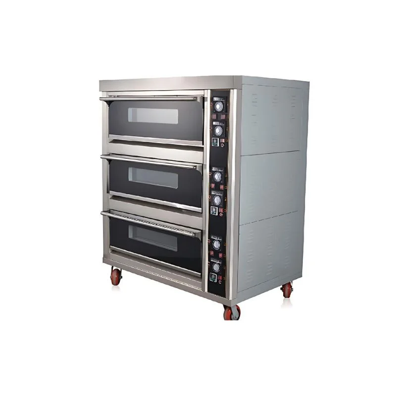 3 DECK 6 TRAY ELECTRIC BAKING OVEN
